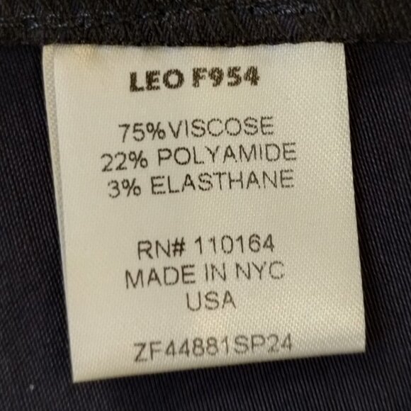 Avenue Montaigne Leo Crop Flare Pants Navy Size 8 NWT - Picture 5 of 10